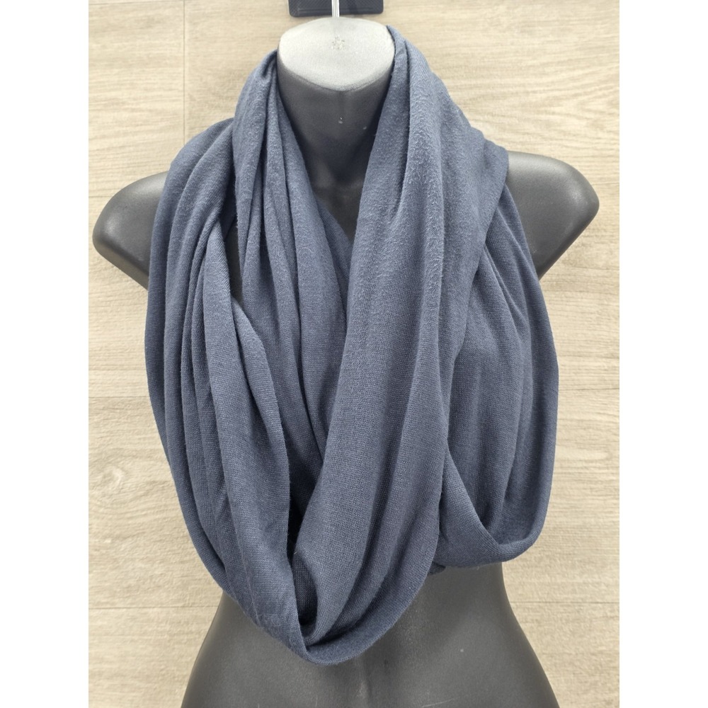 NWT Boody Navy Infinity Scarf Bamboo Soft Stretch Loop Scarf